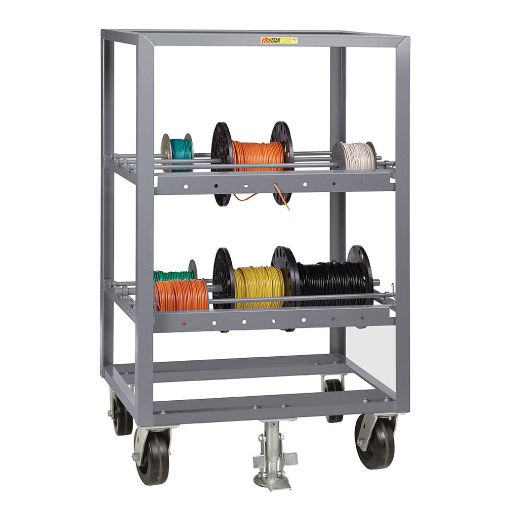 Blue Wire Reel Tool Cart (HLTH006) - China Wire Caddy, Wire Rack