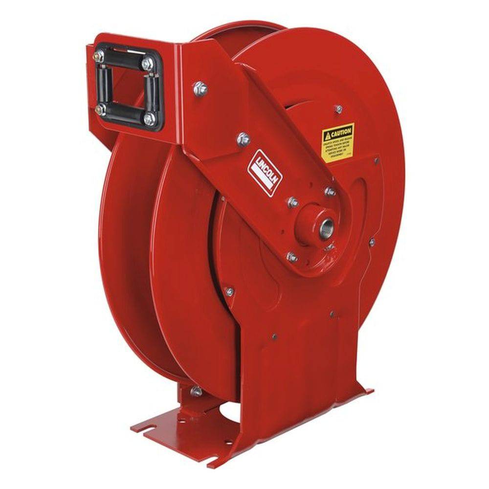 Lincoln Industrial 94100DS Dual Support Heavy-Duty LFR Hose Reel