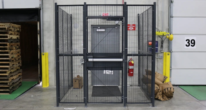 Taming the Warehouse Chaos: Why WireCrafters Wire Cage Kits are Your Organization Superpower