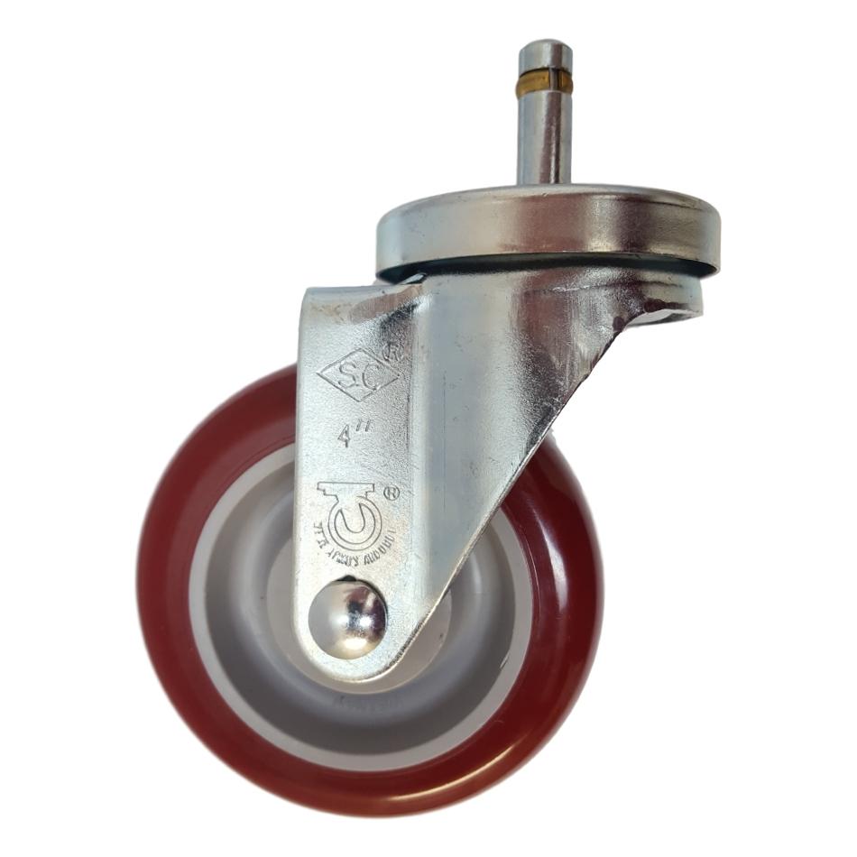 Nonthreaded Stem Casters