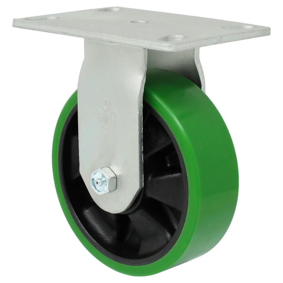 Polyurethane Tread Plate Casters