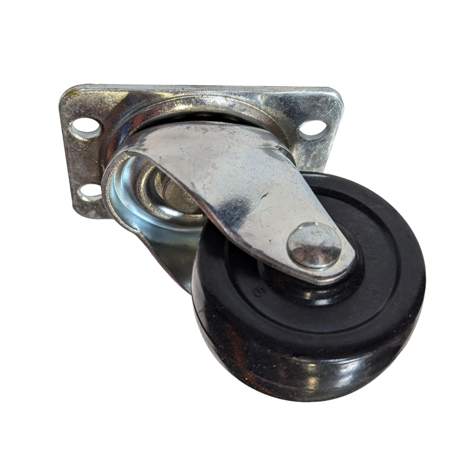 2" x 15/16" Hard Rubber Wheel Swivel Caster - 125 lbs. Capacity (4-Pack) - Durable Superior Casters