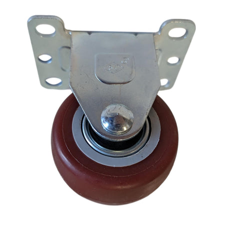 2-1/2" x 1-1/4" Poly-Pro Wheel Rigid Caster - 250lbs capacity - Durable Superior Casters