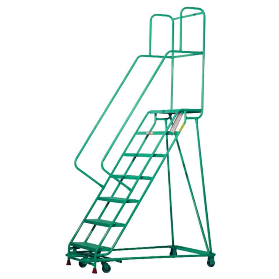 Standard Rolastair Rolling Ladder - 20in Top Width - Wildeck