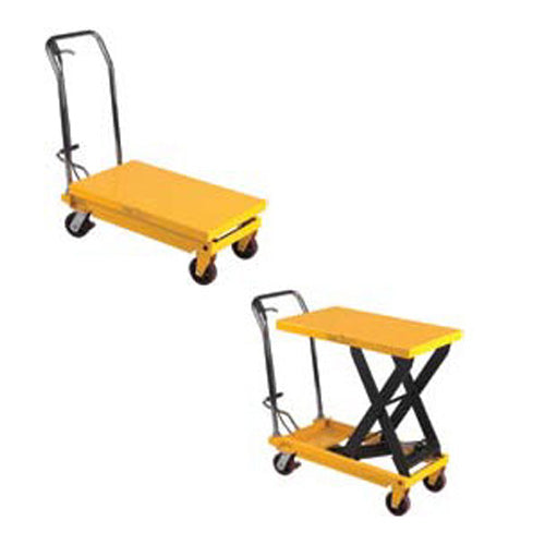 Fixed Handle Scissors Lift Table with 1000 lb Capacity - Wesco