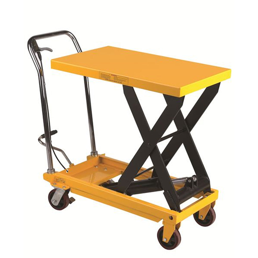 Fixed Handle Scissors Lift Table with 1000 lb Capacity - Wesco