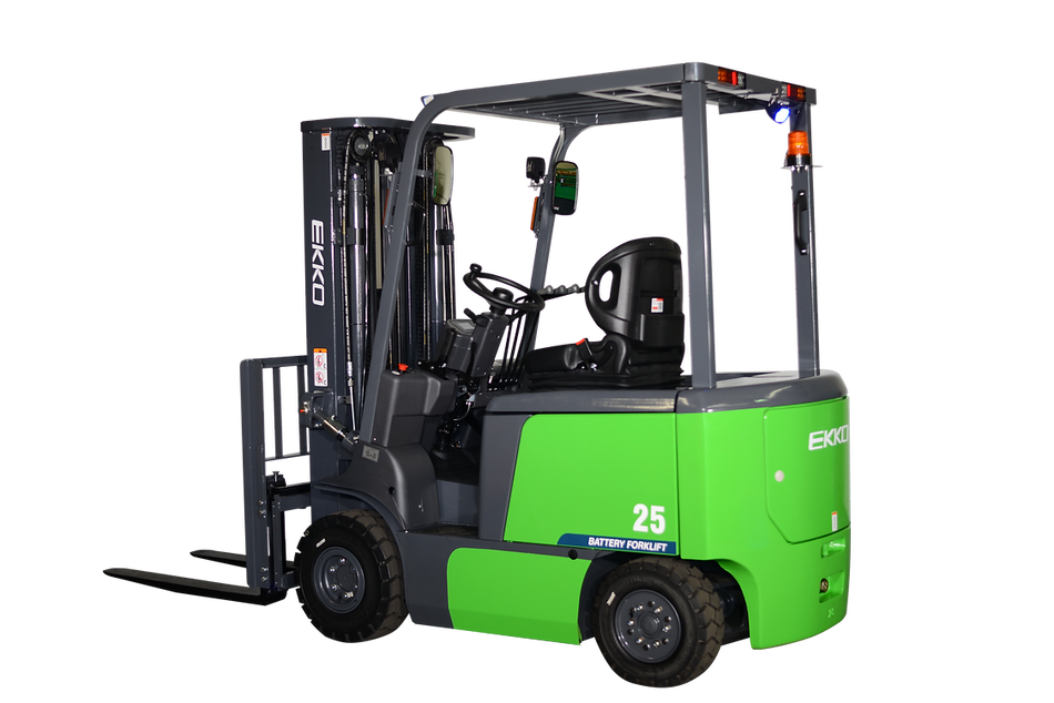 EKKO EK25T-Li Lithium Powered Forklift, 5000 lbs. Capacity.