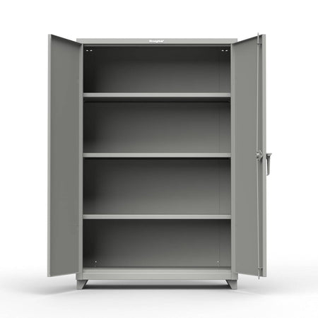 Extra Heavy Duty 14 GA Cabinet with 3 Shelves - Strong Hold