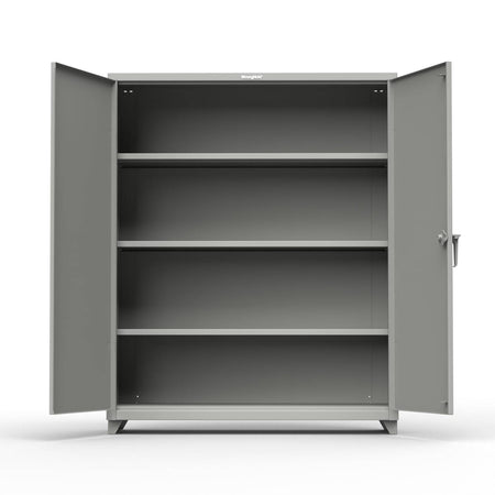 Extra Heavy Duty 14 GA Cabinet with 3 Shelves - Strong Hold