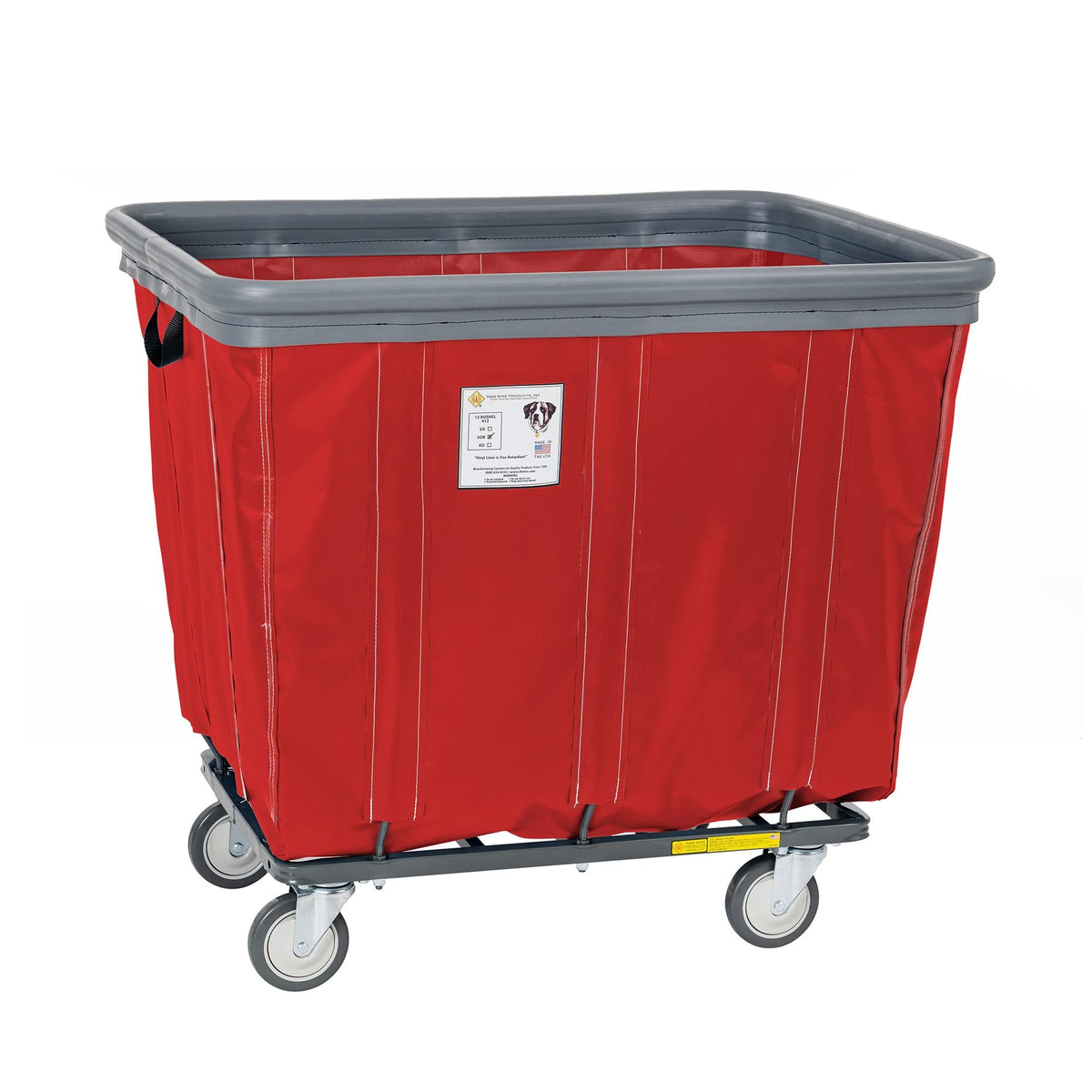 Vinyl Basket Truck with Bumper - 6 Bushel - R&B Wire