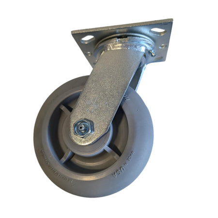 6" x 2" Colson Performa Wheel Swivel Caster w/ Thread Guards 450 lbs. Cap. - Colson