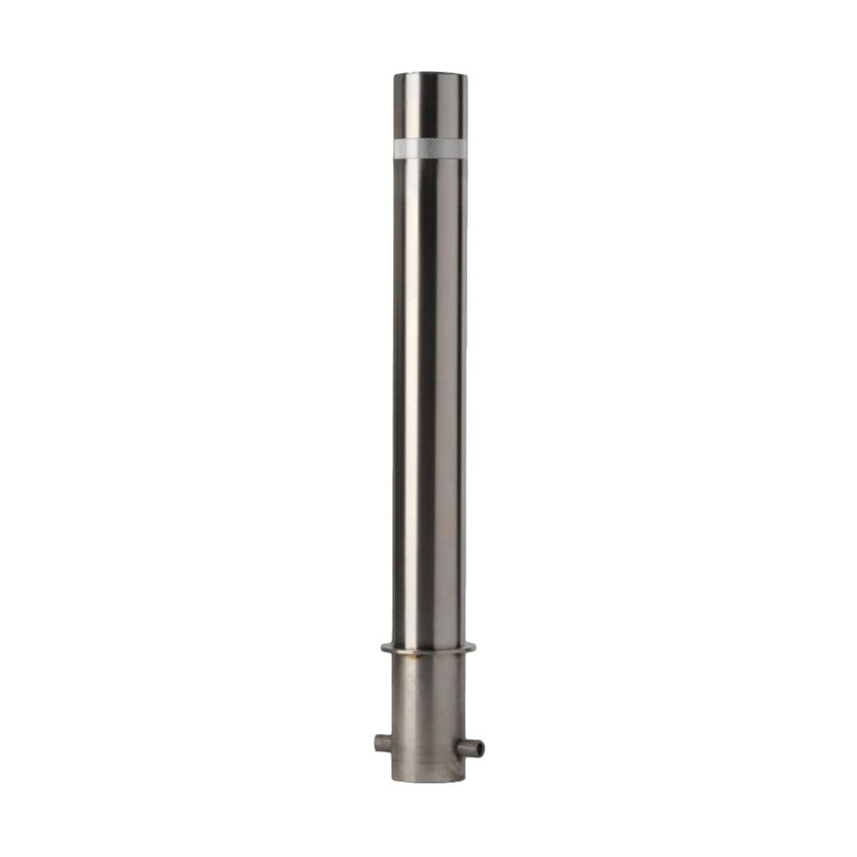 Fixed Stainless Steel Bollard - 4536FXSS - Embedded Installation