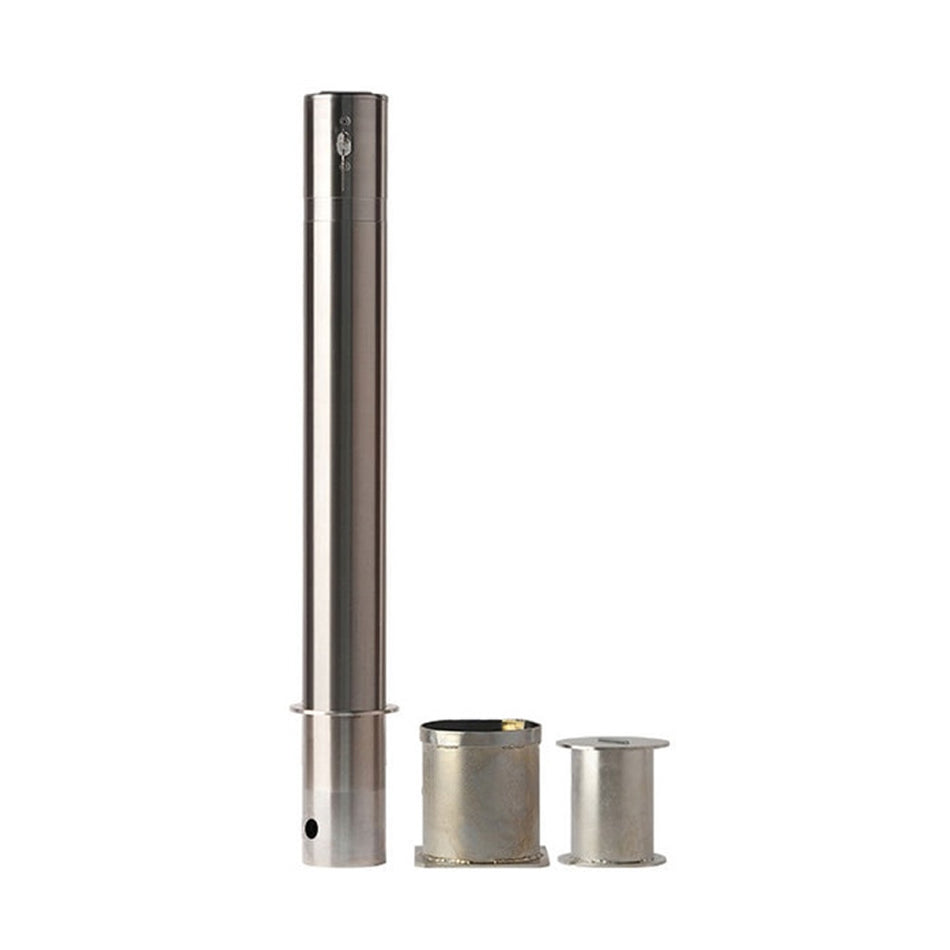 Stainless Steel Removable Bollard - 4536RMSS - 35.5in High