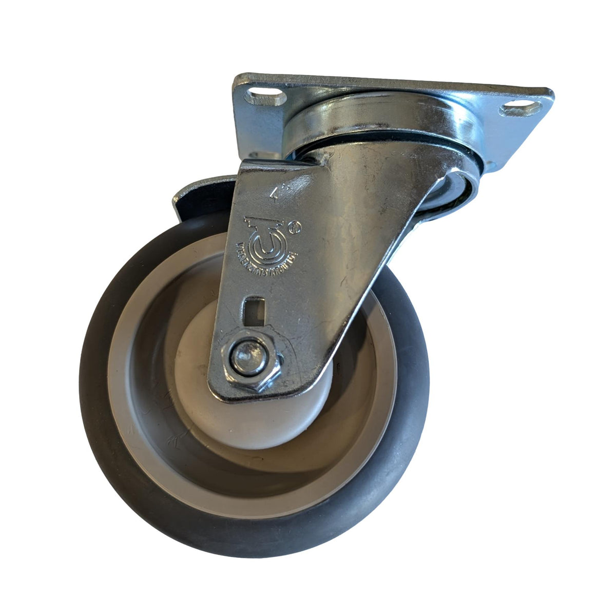 4" x 1-1/4" Thermo-Pro Wheel Caster w/ Dust Cap - 250 lbs. capacity - Durable Superior Casters