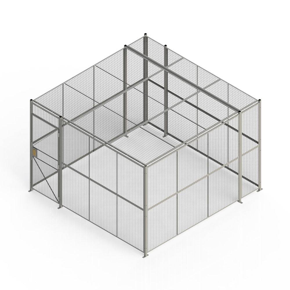 840 Spec Woven Wire Kits - 4 Sided Partition Cage - WireCrafters