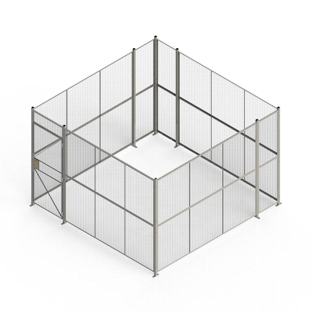 840 Spec Woven Wire Kits - 4 Sided Partition Cage - WireCrafters