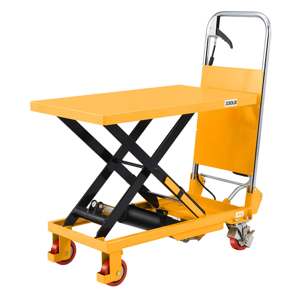 Single Scissor Lift Table, 330 to 1760 lbs, 29" to 39.5" Lifting Height - Apollo Forklift