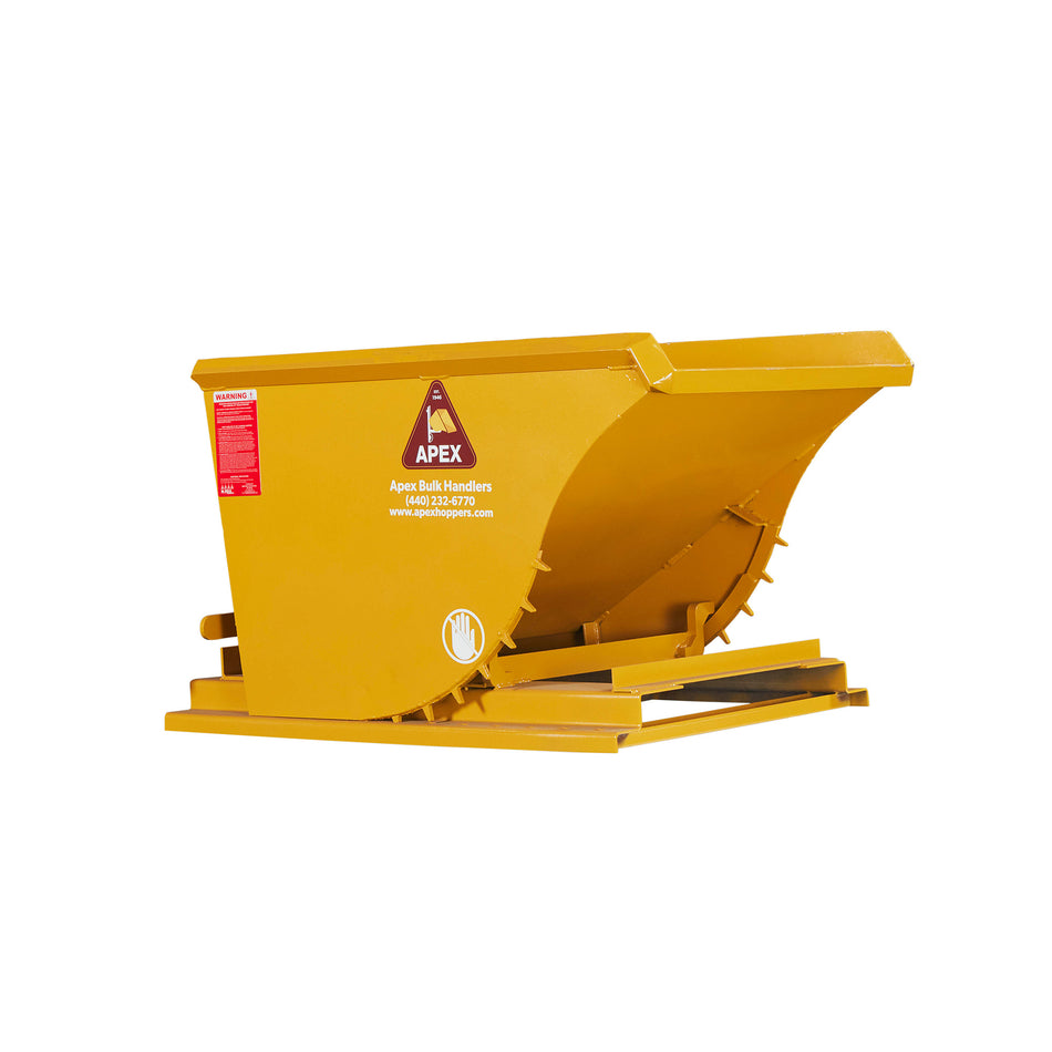 Heavy Duty Hopper - 1 Cubic Yard - 6,000 lbs Capacity - Apex Hoppers