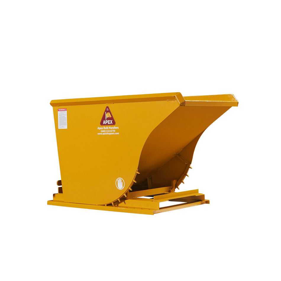 Heavy Duty Hopper - 1.5 Cubic Yards - 6,000 lbs Capacity