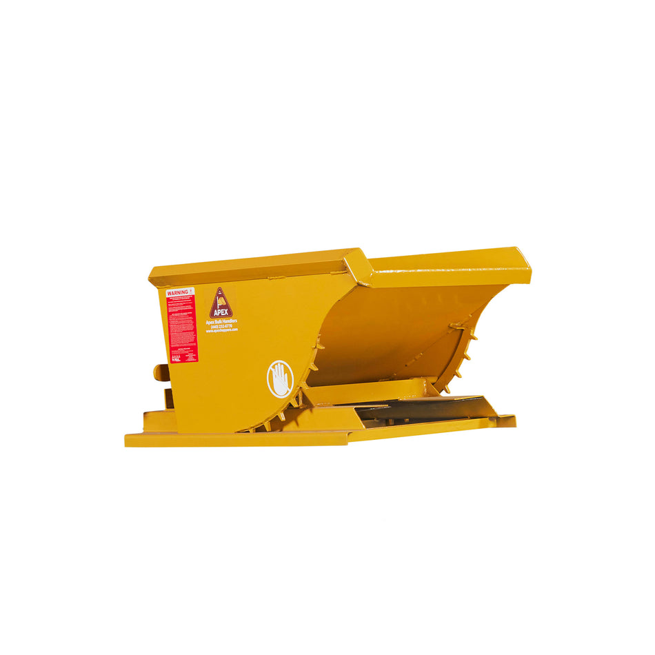 Heavy Duty Hopper - 0.25 Cubic Yard - 4,000 lbs Capacity