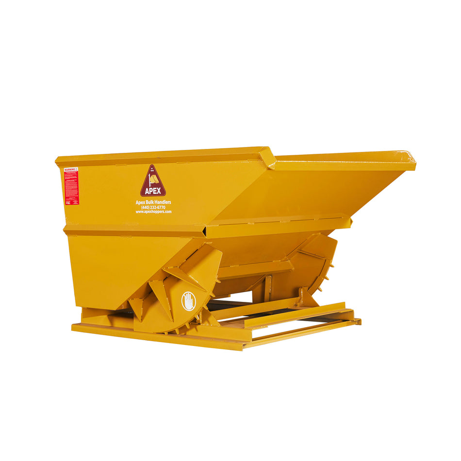 Heavy Duty Hopper - 2.5 Cubic Yards - 8,000 lbs Capacity