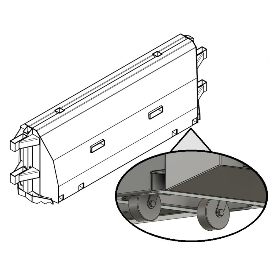 K12 Defense Enforcer - Mobile Rolling Vehicular Barrier - S4 Bollards