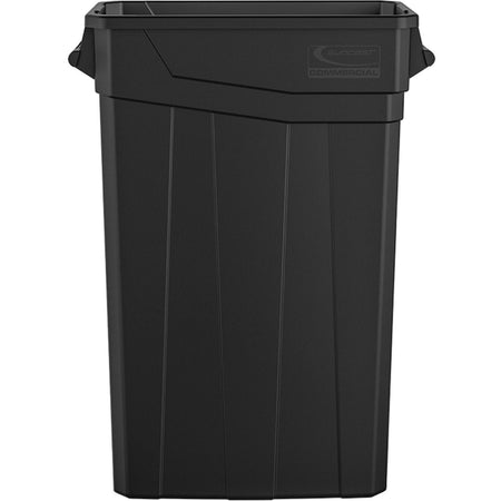 23 Gallon Resin Slim Trash Can With Handles - Suncast Commercial