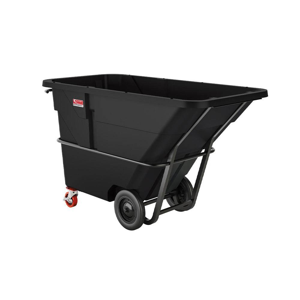 1-1/2 Cubic Yard, Heavy Duty Tilt Truck, Black - Suncast Commercial