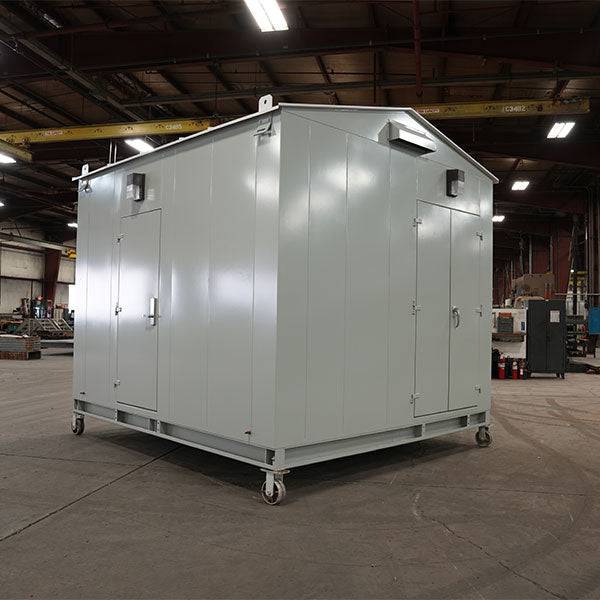 10' x 10' Ready to Use Jobsite Office / Storage Building - Strong Hold