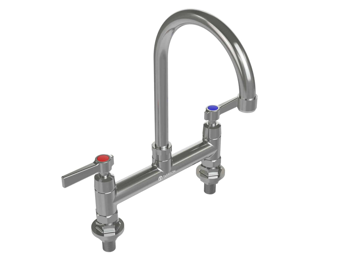 3-1/2 in Gooseneck Faucet, Deck Mount - Tarrison