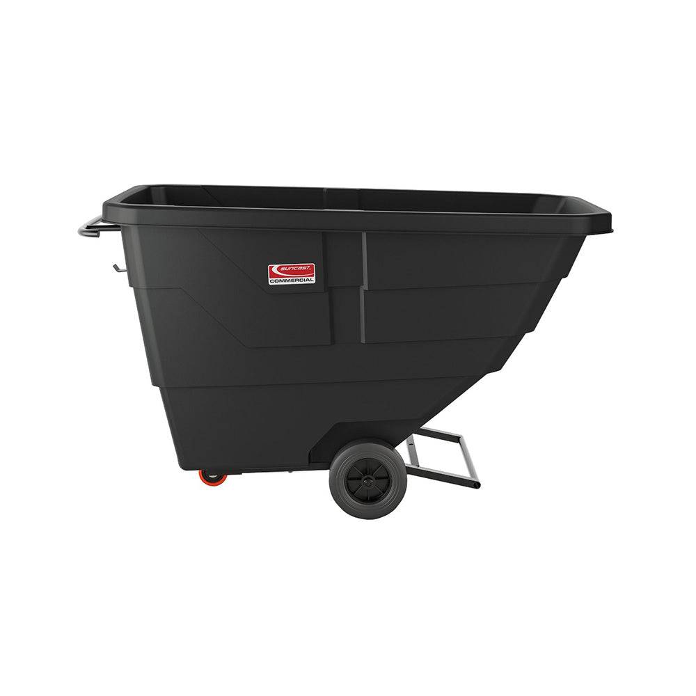 3/4 Cubic Yard Light Duty Tilt Truck, Black - Suncast Commercial