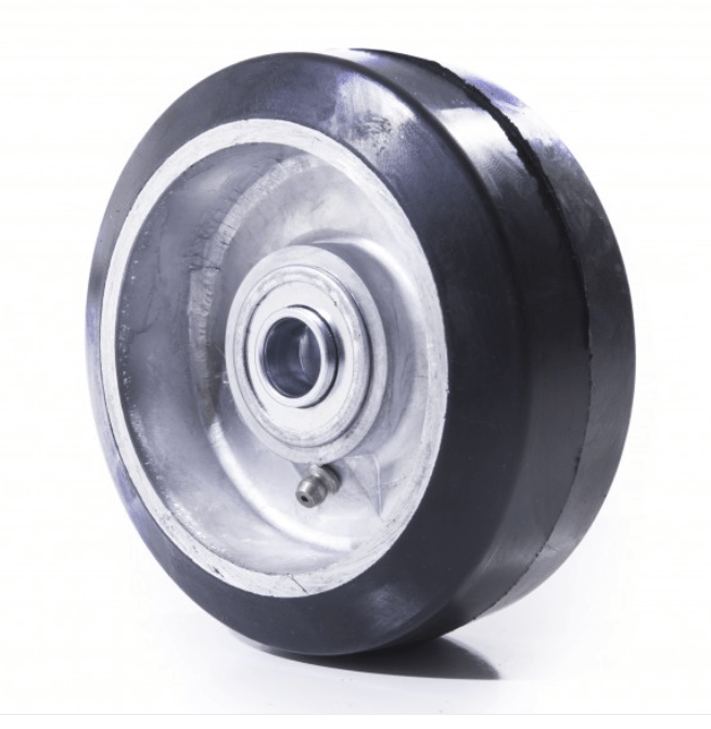 5" x 2" Mold-On Rubber Centered Hub 5/8" Bearing  - 350 lbs. Cap. - Dutro