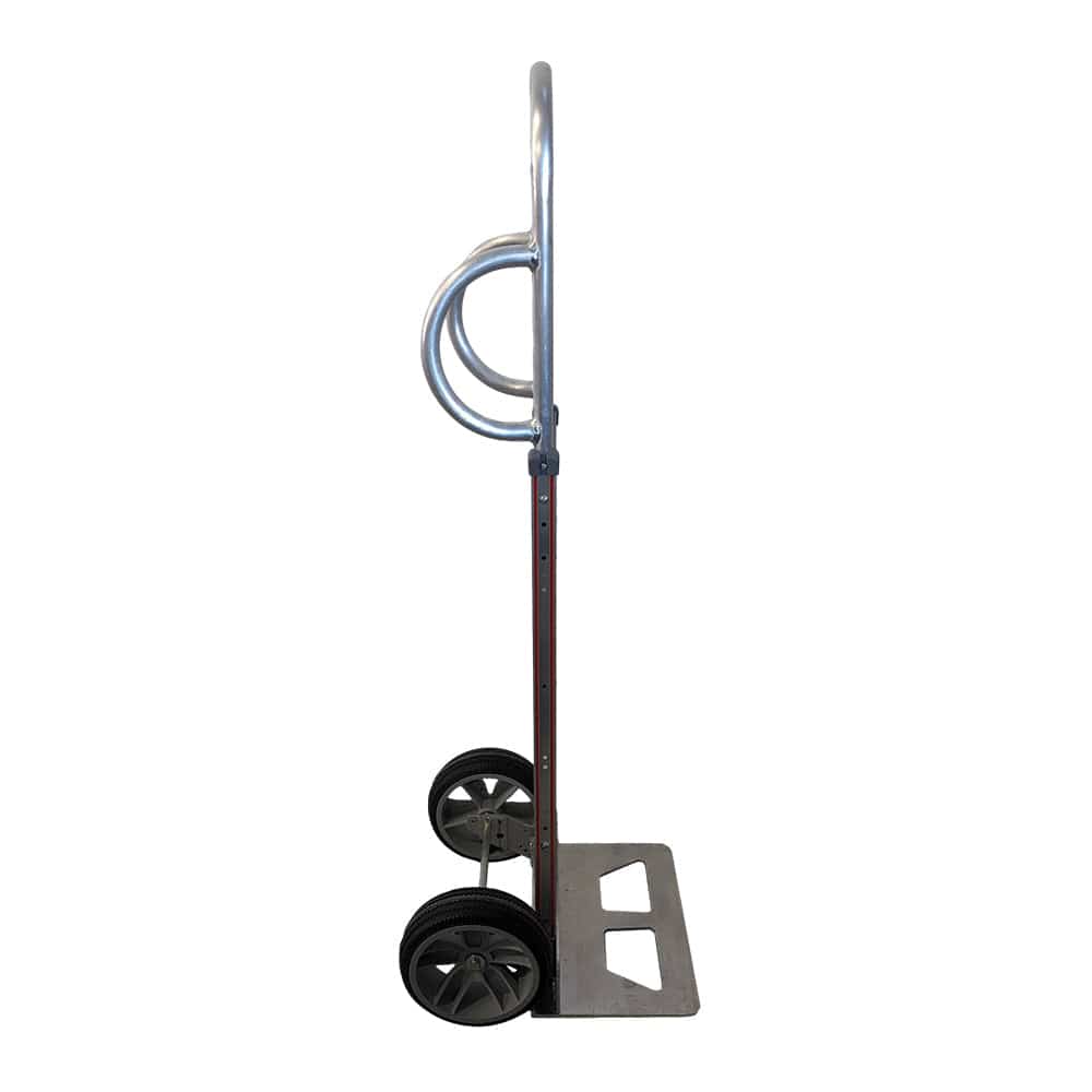 B&P Ergo-Grip Aluminum Hand Truck with Non-Marking Wheels - B&P Manufacturing