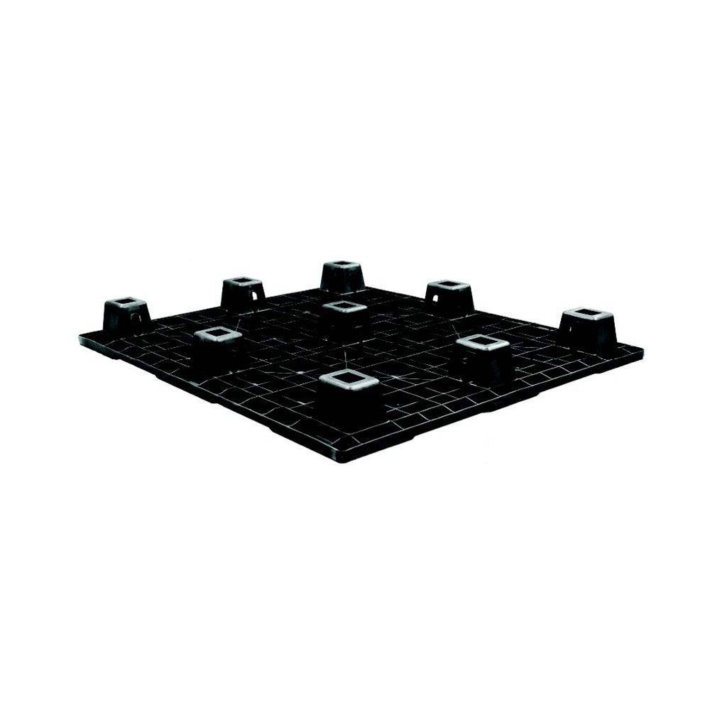 Black Light Duty Nestable Pallet - 40x48-in (10 Pack) - S4 Pallets