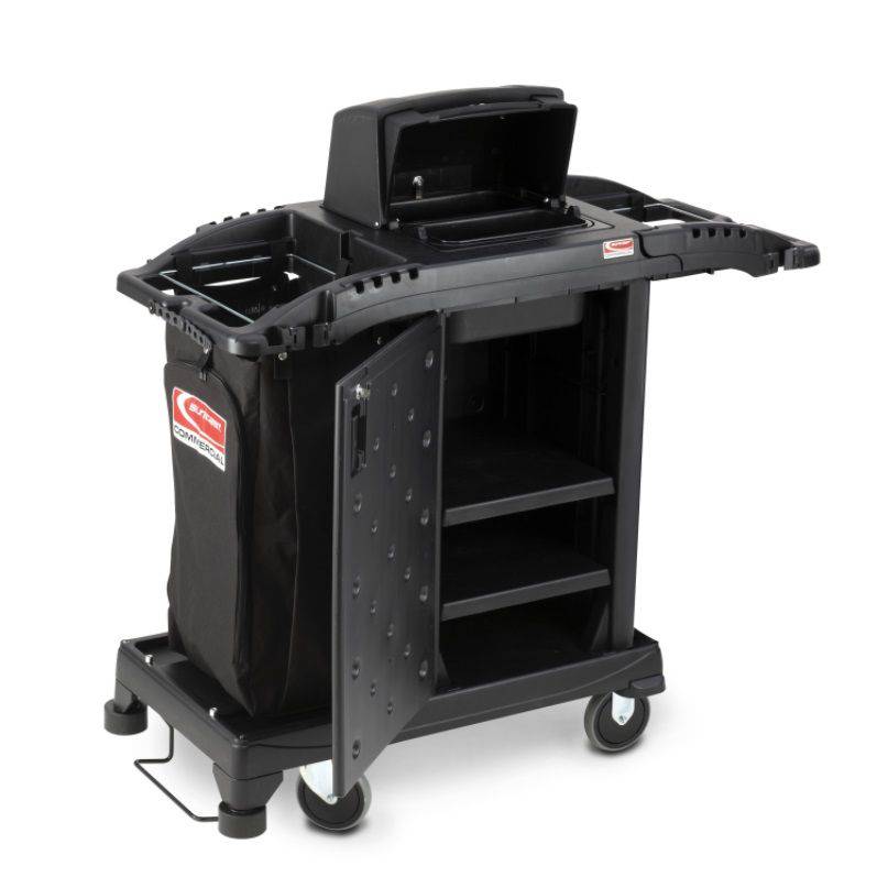 Compact Hkc Premium Cart, Black - Suncast Commercial