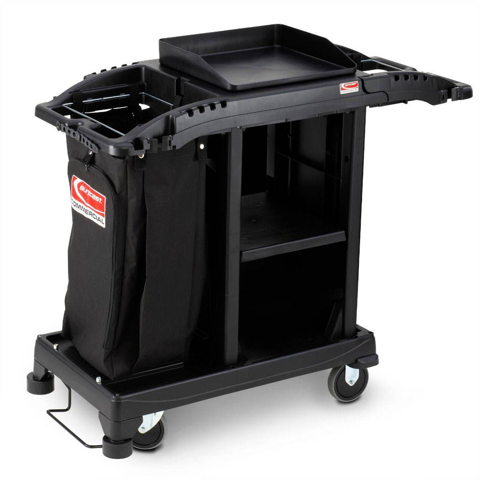 Compact Hkc Standard Cart, Black - Suncast Commercial