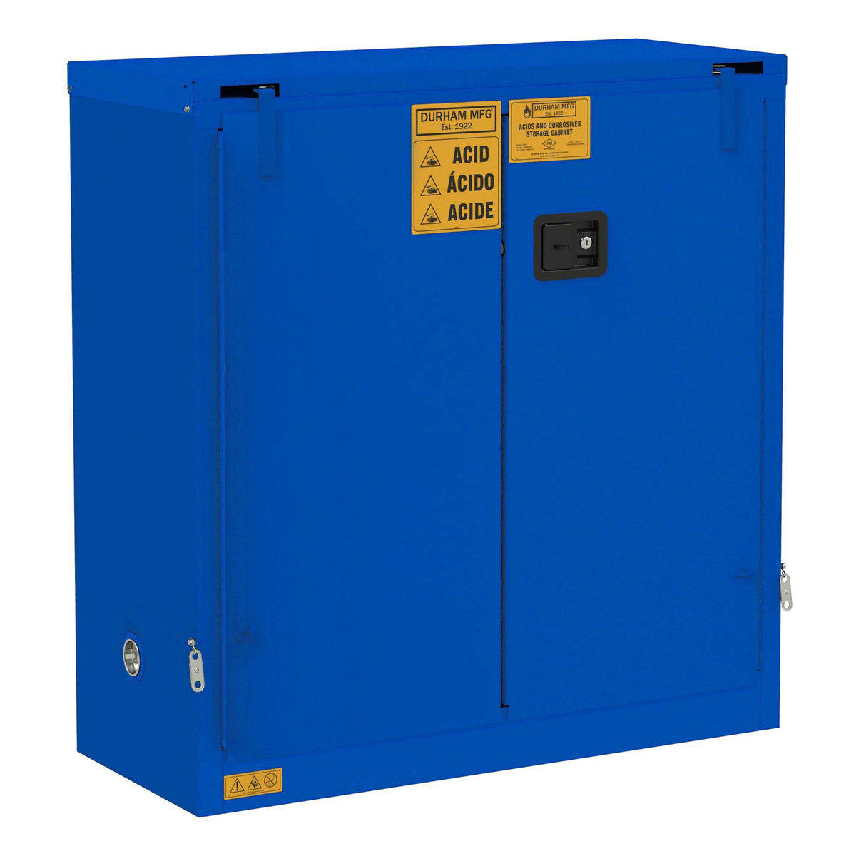 Corrosive Storage, 30 Gallon, Self Close - Durham