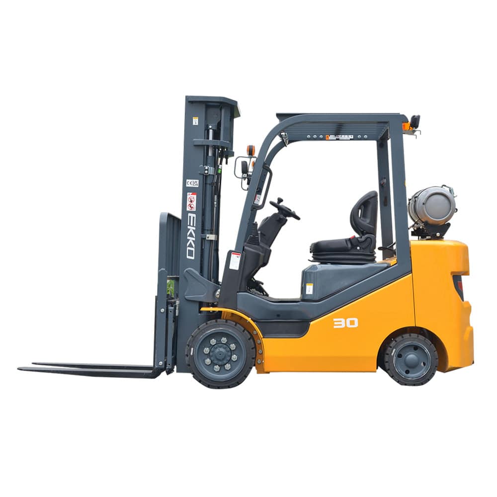 EKKO EK30SLP Liquid Propane 4 Wheel Forklift - 6000 lbs Capacity - Ekko Lifts