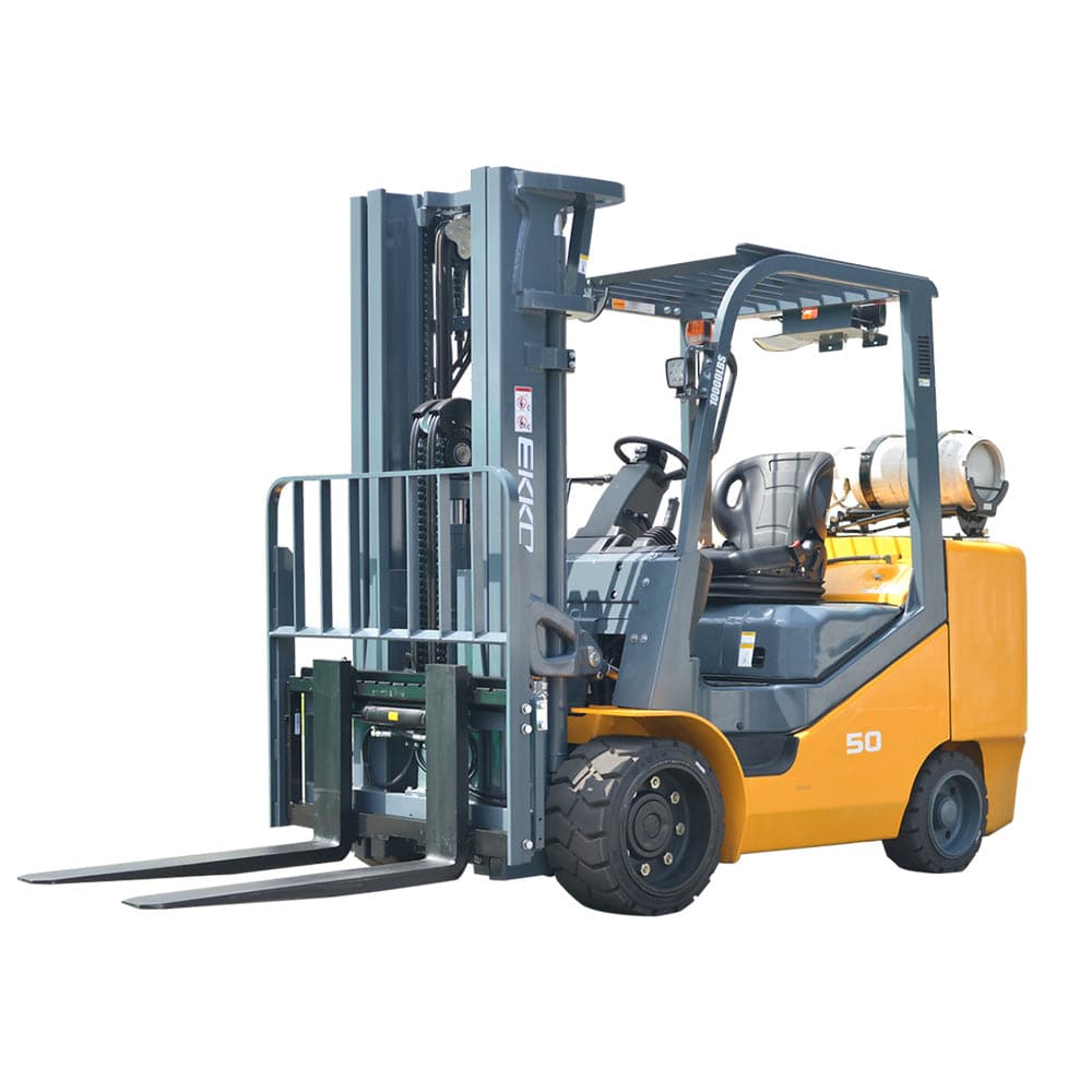 EKKO EK50LP Liquid Propane 4 Wheel Forklift - 10,000 lbs Capacity - Ekko Lifts