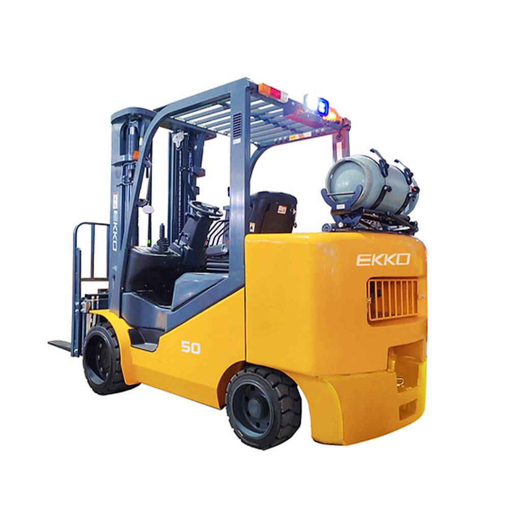 EKKO EK50LP Liquid Propane 4 Wheel Forklift - 10,000 lbs Capacity - Ekko Lifts