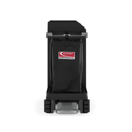 Premium Housekeeping Cart, Black - Suncast Commercial