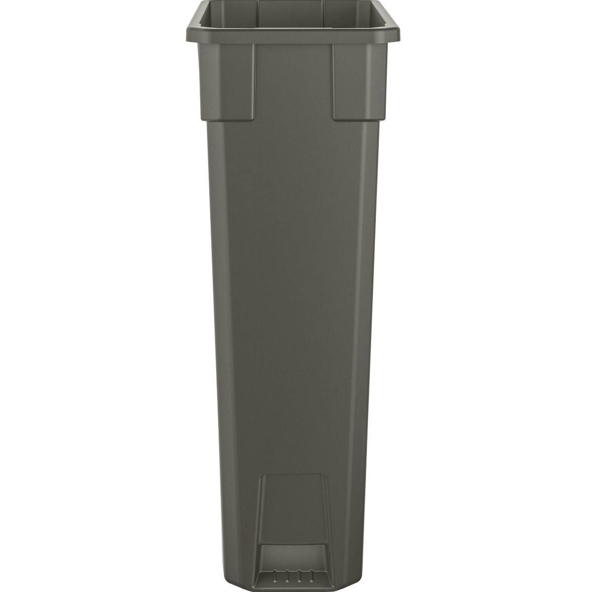 23 Gallon Resin Slim Trash Can - Gray - Suncast Commercial