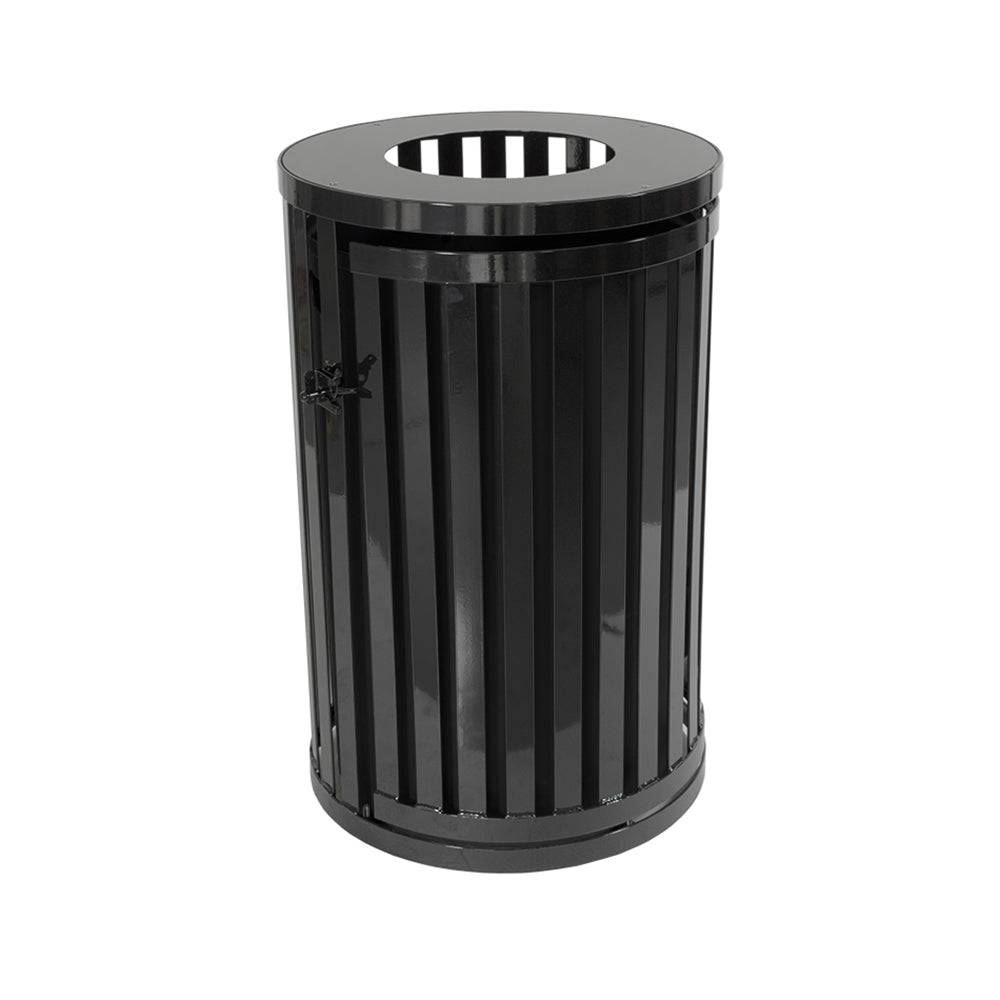 Streetscape Trash Outdoor Receptacle w/ Door (45 Gal.) – Source 4 ...