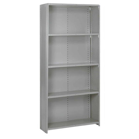 8000 Series Closed Steel Shelving with 5 Shelves - 22 Gauge - Medium-Duty - Lyon