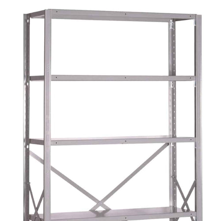 8000 Series Open Steel Shelving with 5 Shelves - 20 Gauge - Heavy-Duty - Lyon