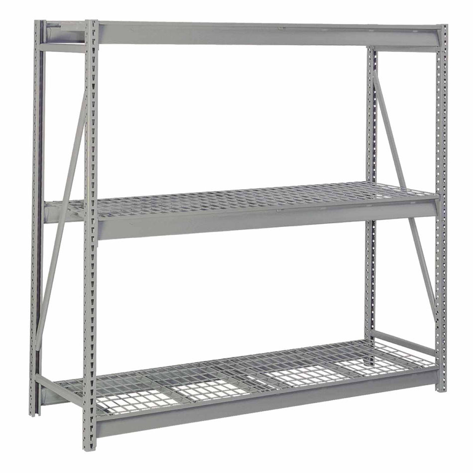 Bulk Storage Rack with Galvanized Wire Decking - Lyon