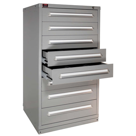 Quick Ship 8 Drawer Modular Cabinet with 104 Compartments Standard Wide Eye-Level Height - Lyon