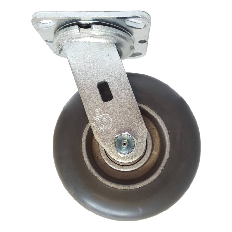 6" x 2" Dura Cushion Wheel Swivel Caster - 350 lbs. Capacity - Durable Superior Casters