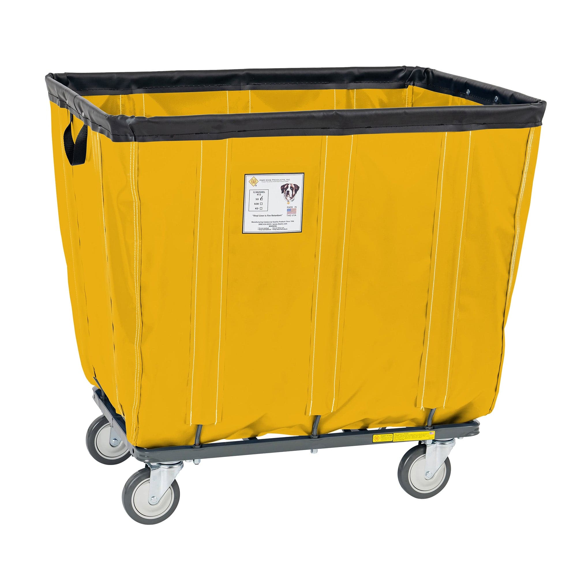 Standard Vinyl Basket Truck - 18 Bushel - R&B Wire