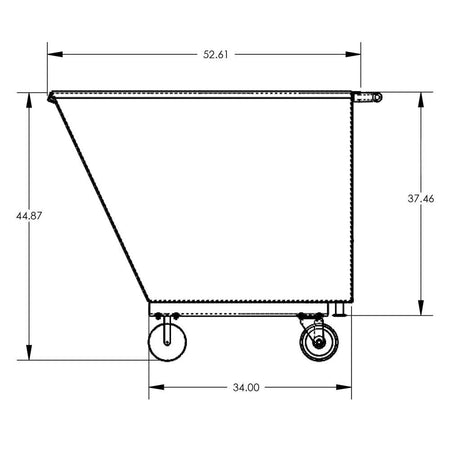 Valley Craft Mobile Hoppers, Forkliftable - Valley Craft